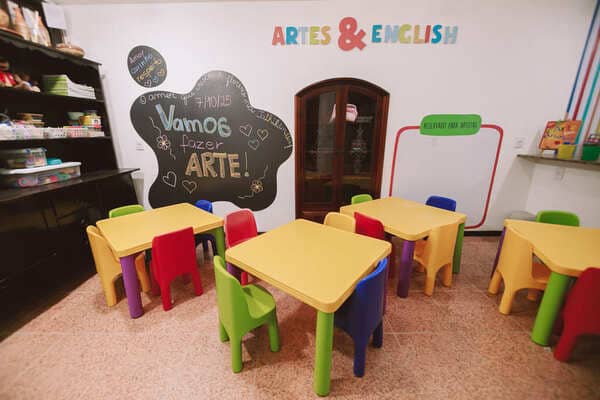 Ateliê de Artes & Sala de Inglês