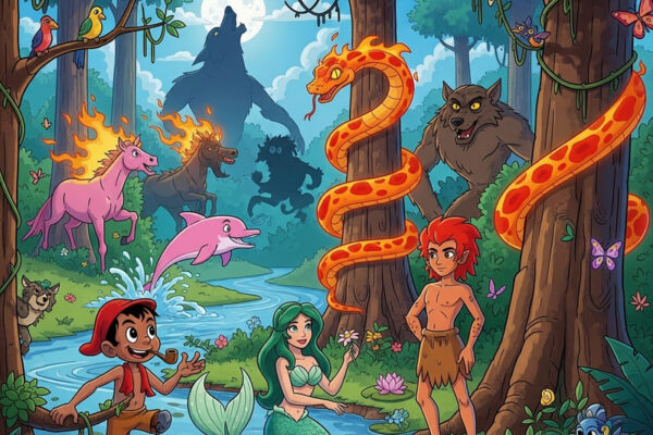 Lendas do nosso Brasil: Tradições que Encantam o Aprender